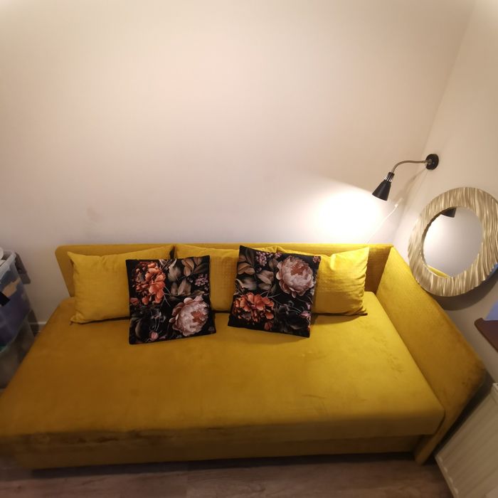 Sofa welurowa  80x180