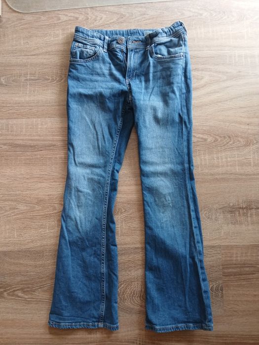 Jeansy dziewczęce H&M, rozmiar 152