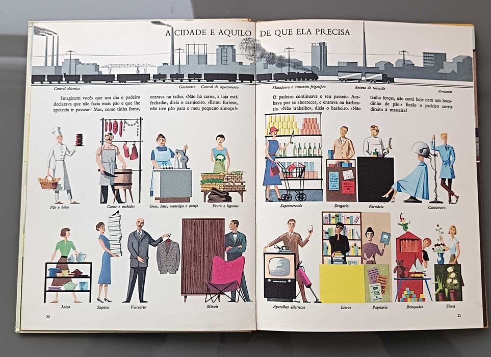 A Minha Primeira Enciclopédia - Verbo Infantil  3 volumes  edição 1967