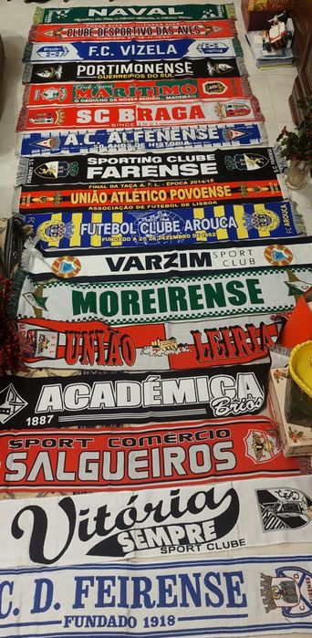 17  Cachecois de Futebol