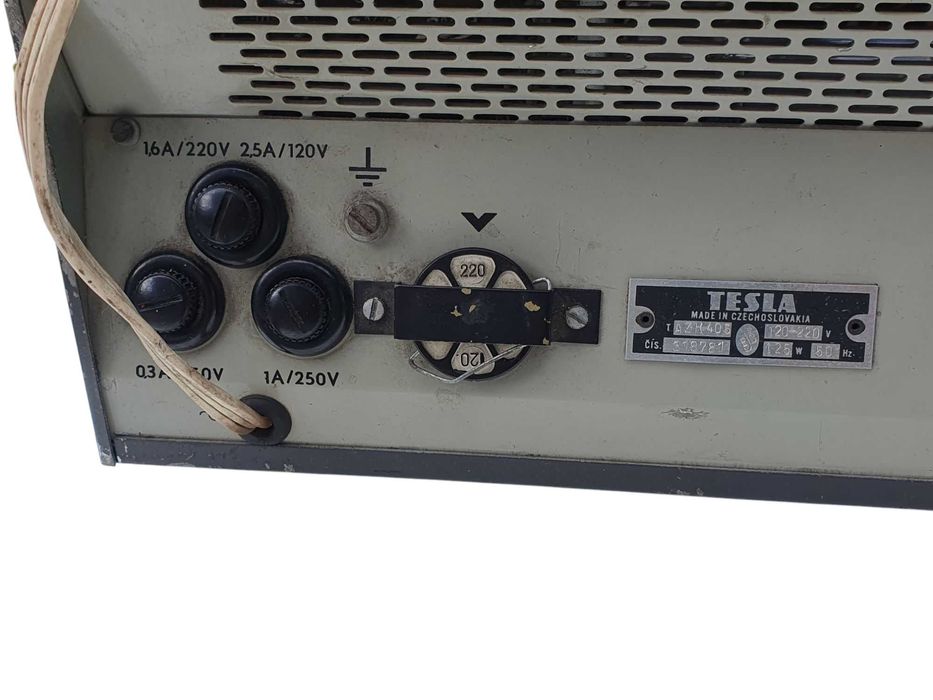 Stary unikat Czechosłowacki wzmacniacz lampowy TESLA Mono 50 AZK405