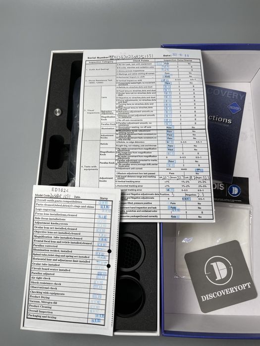 Оптический прицел Discovery ED-AR 1-6x24 FFP Загонник оптичний приціл