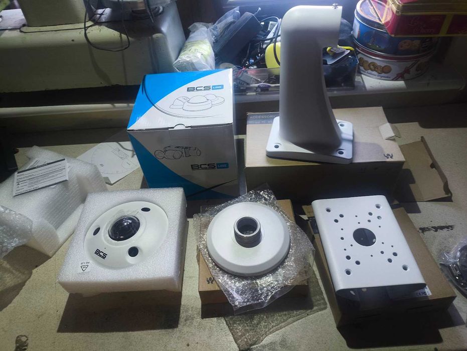 Kamera BCS CCTV  fisheye BCS-SFIP21200IR-AI