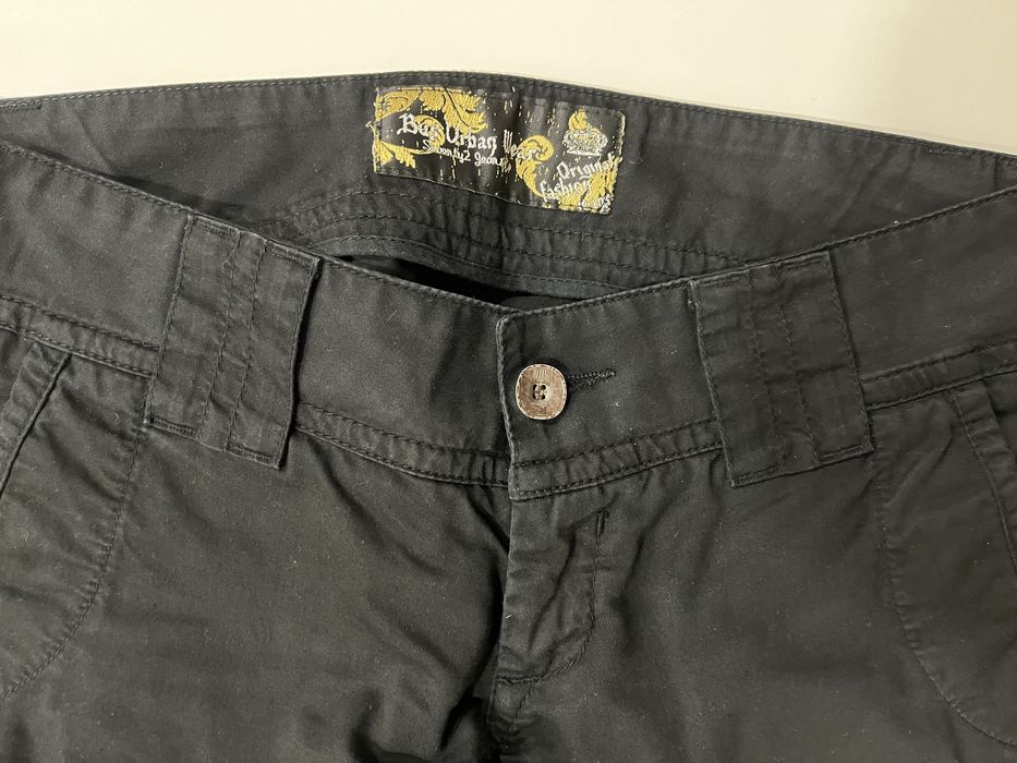 Calças da Bus Urban Wear, pretas, tam. 34