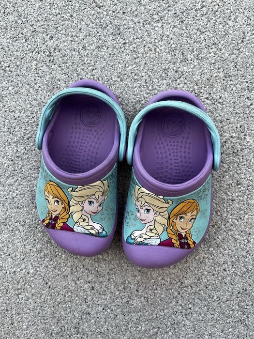 Crocs rozmiar 4c5 EU 20 Disney Frozen Anna Elsa