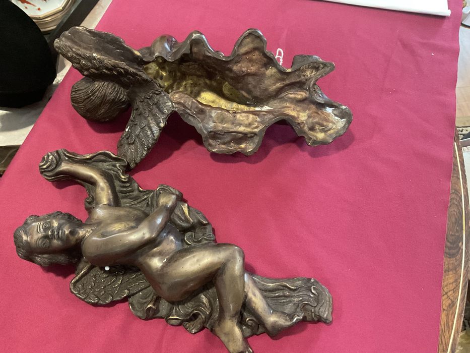 Par de French bronze cherubs 30 cm ,,mais anúncios abaixo