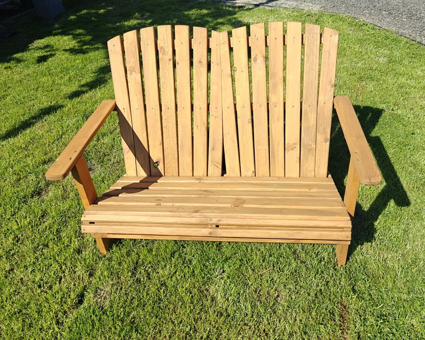 Leżak fotel ogrodowy / Ławki
