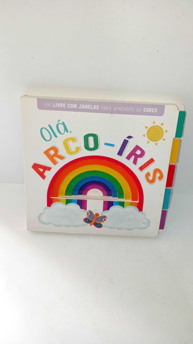 Olá Arco-Íris - livro com Janelas