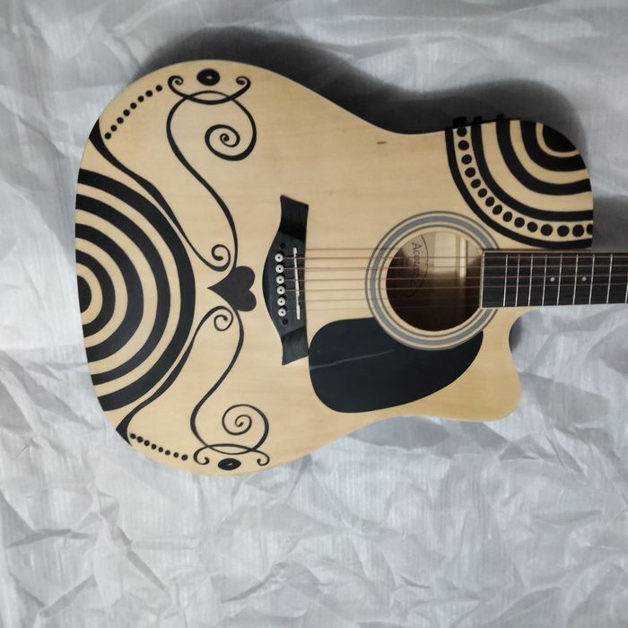 Guitarra eletroacustica western nova