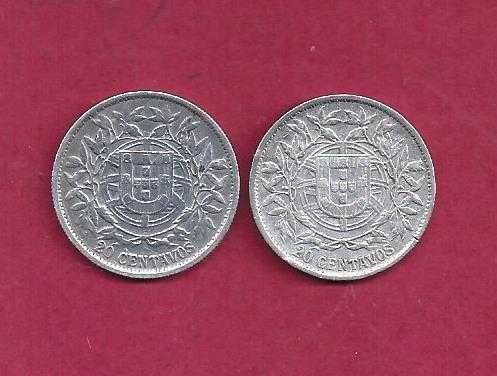 COLEÇÃO  Completa  20 Centavos  de Prata 1913 e 1916