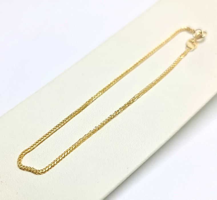 Cudna złota bransoletka P585 0,63G 19CM