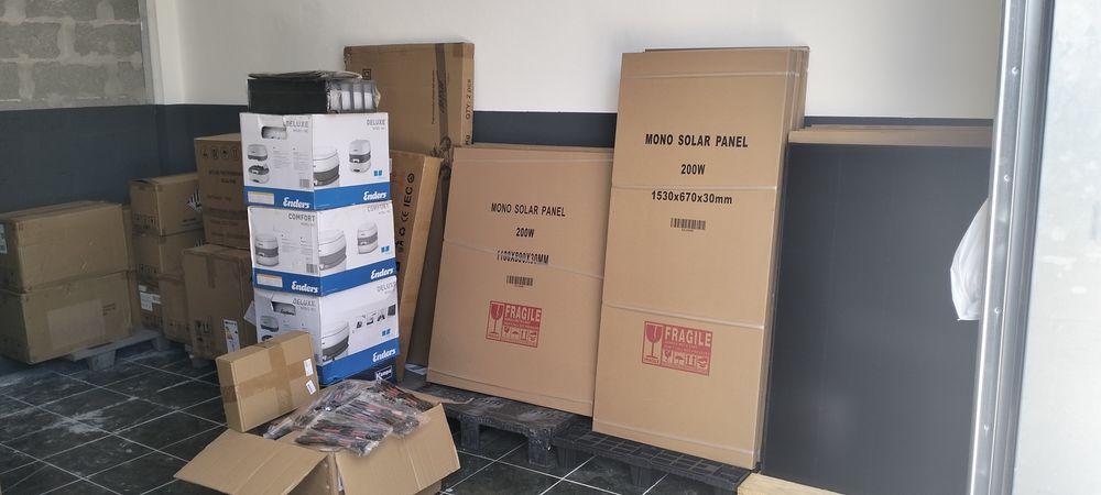 Painel Solar 200w 12v monocristalino
