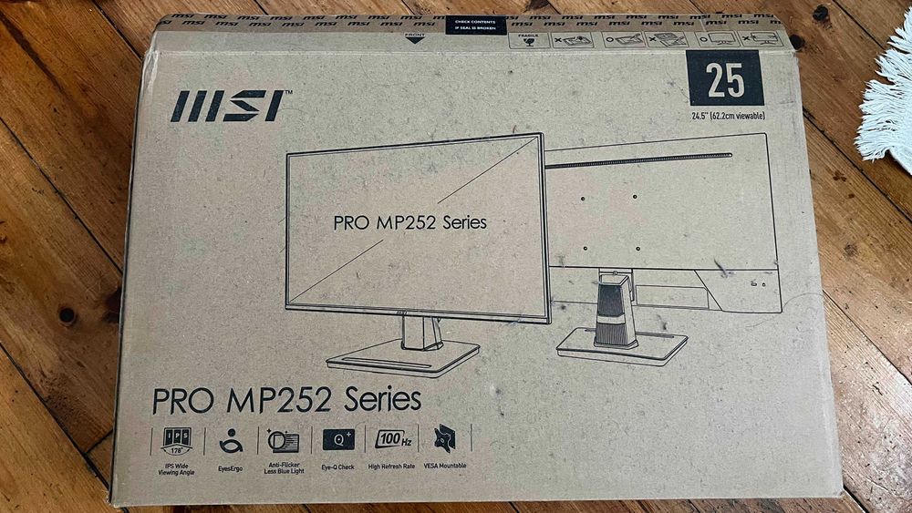 Monitor MSI PRO 24.5” 100Hz – 85 € negociável