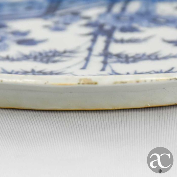 Travessa polilobada porcelana da China, período Qianlong, séc. XVIII