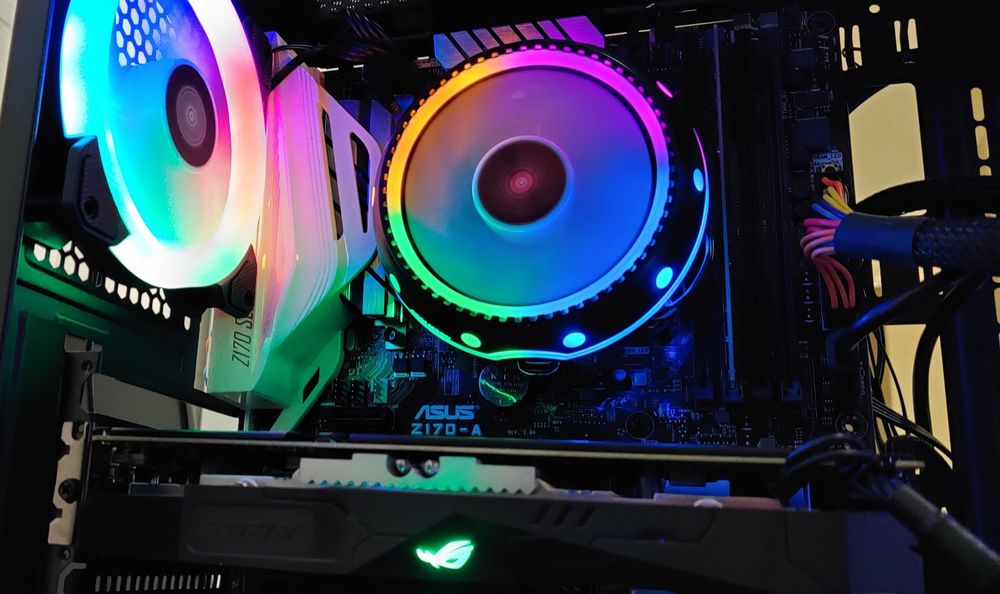 Pc Gamer RGB i5 RECENTE  Graf.  8GB C/garantia