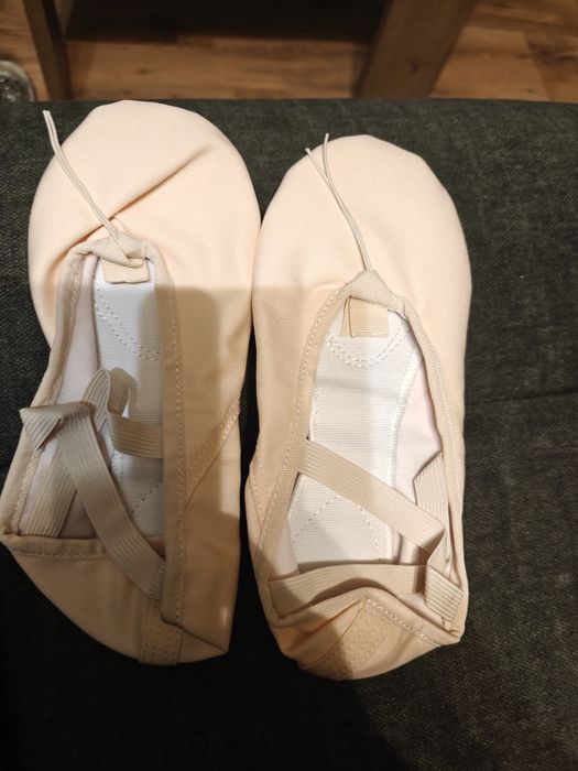 Baletki,buty do baletu beż r. 39