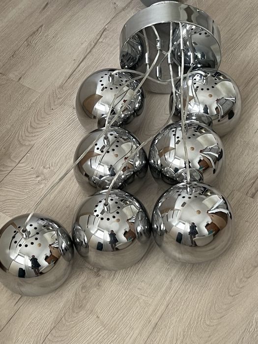 Candeeiro Suspensão cromado