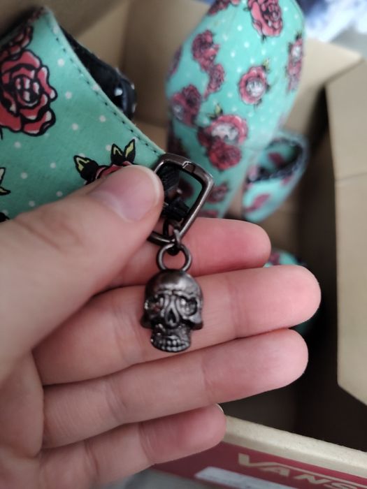 UNIKAT Iron Fist Scary Prairie czółenka goth rockabillty rock Gothic p