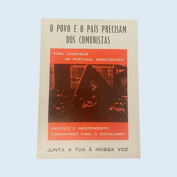 Folheto O Povo e o Pais Precisam dos Comunistas