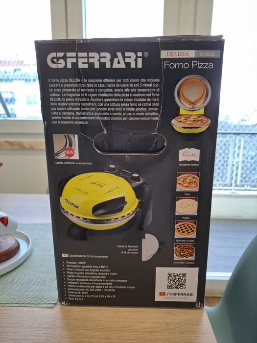 Forno para Pizza Delizia G3 Ferrari