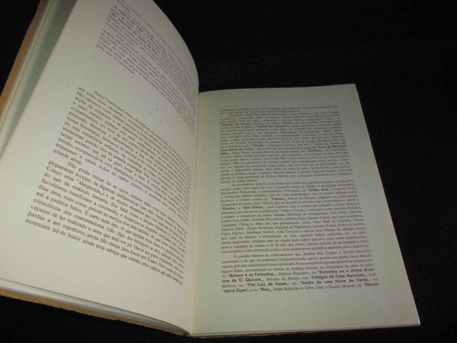 Livro Vinte Anos no Teatro Nacional Dona Maria II 1929 a 1949