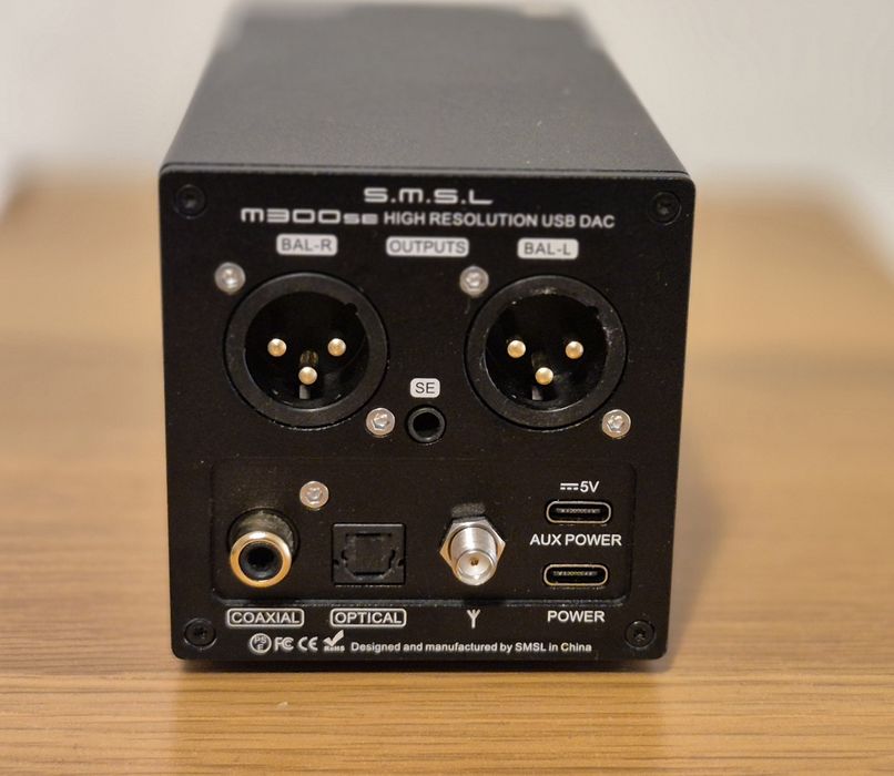 DAC wzmacniacz słuchawkowy SMSL M300SE