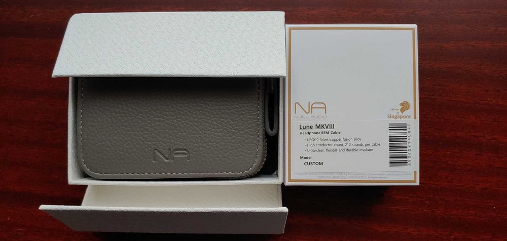 Kabel do słuchawek MMCX Null Audio Lune MKVIII Premium 3.5mm