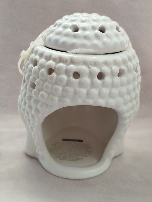 Керамическая аромалампа в форме головы Будды