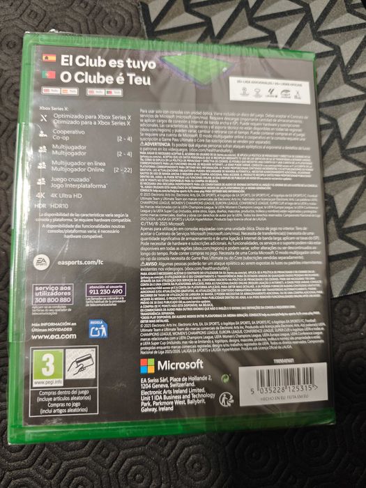 Fc26 xbox One novo selado em CD