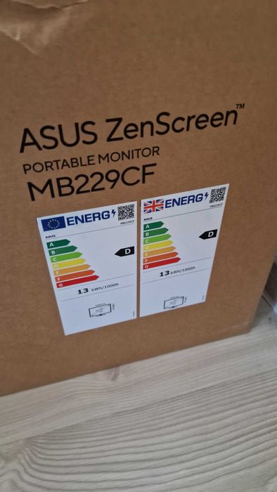 Monitor ASUS ZenScreen MB229CF 21.5" 1920x1080px IPS 100Hz