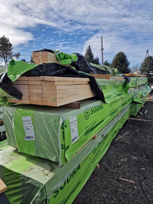 Drewno konstrukcyjne c24, deska elewacyjna, podbitka