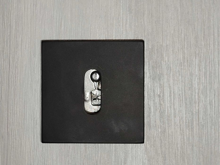 Rozeta drzwi koperta czarny mat nowa matowa