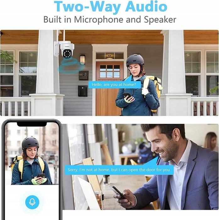 Kamera przemysłowa Kamera Kopułkowa Zewnętrzna Ip Sv3C 1080P