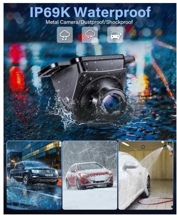 Kamera AHD Vtopek P061E 720P cofania z szerokim kątem widzenia 170