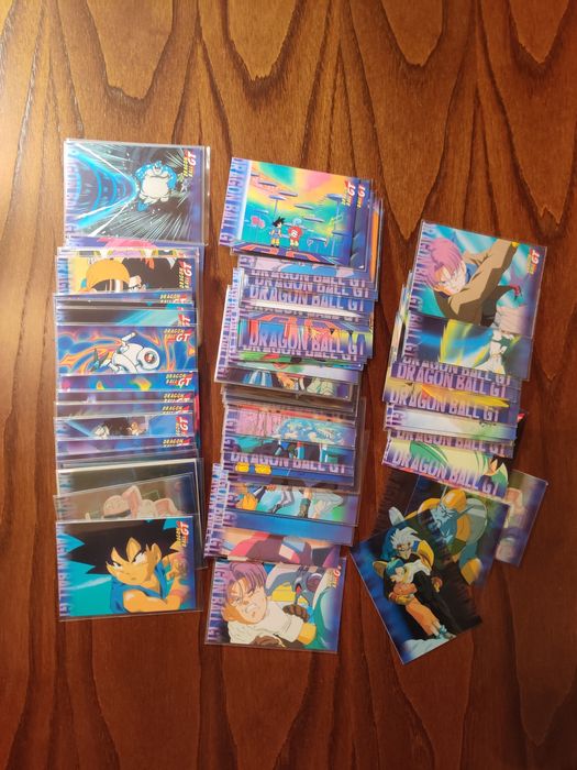 +400 cartas  Dragon Ball + binder/dossier