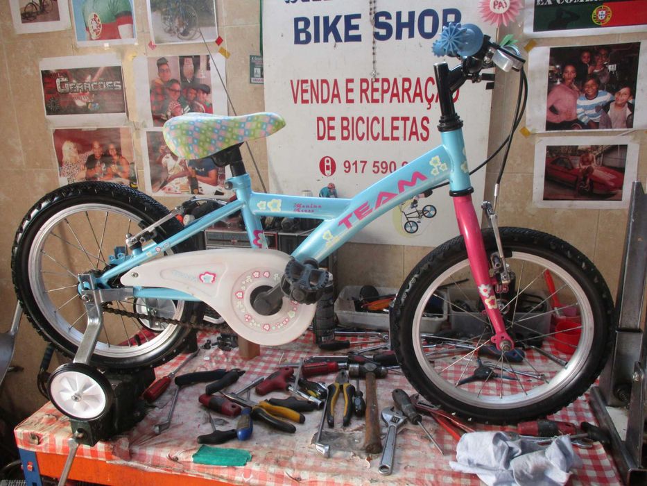Bicicleta Criança 3-5 anos c/ rodinhas