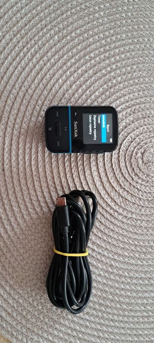 Mp3 SanDisk Clip Sport Go 32 GB – Pełnosprawny Klips + Kabel USB