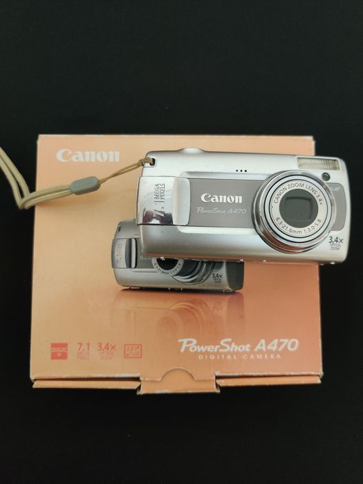 canon powershot a470 - купити фототехніку, відеотехніку - Ціна на