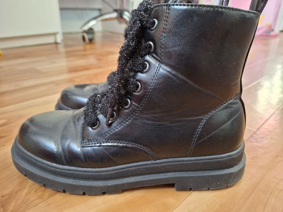 Botki dziewczece, trapery, buty zimowe