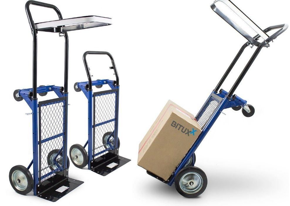 Wielofunkcyjny WÓZEK TRANSPORTOWY magazynowy 2 w 1 - PROMOCJA