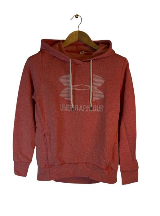 Bluza damska under armor różowa duże logo