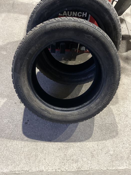 Opony zimowe continental 205/55/16r para
