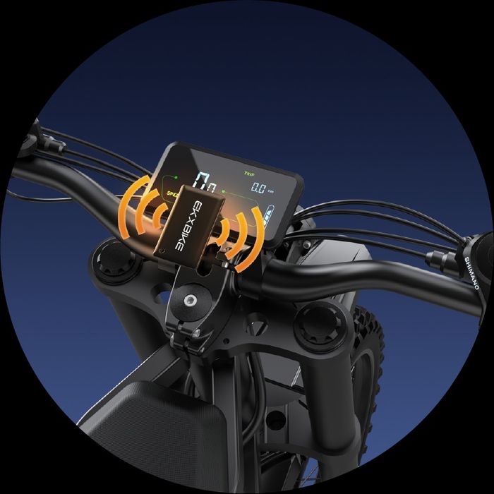 Електричний велосипед EKXBike E6 52V40AH 2000 Вт