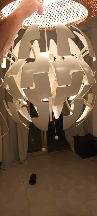 Luminaria de teto com luz regulável Ikea