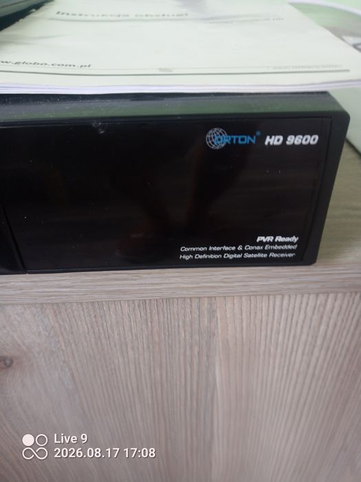 Dekoder TV sat na karty i moduł