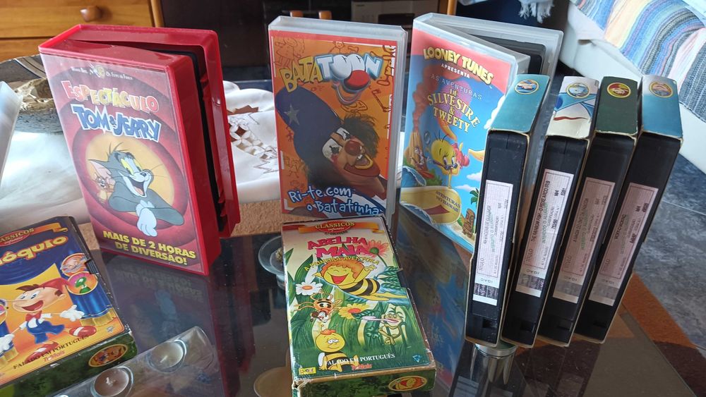 VHS's Filmes para crianças