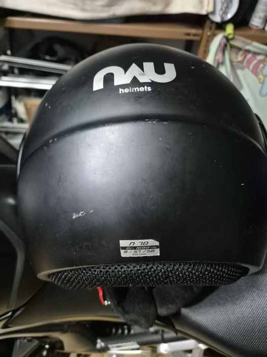 Capacete usado Nau