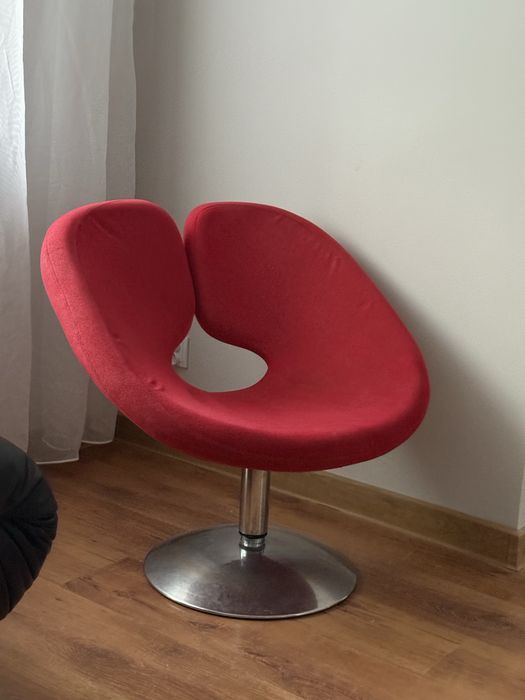 Fotel krzesło Mid Century Modern Bauhaus Apollo Patrick Norguet