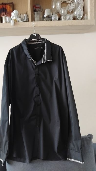 Czarna koszula męska Black Label