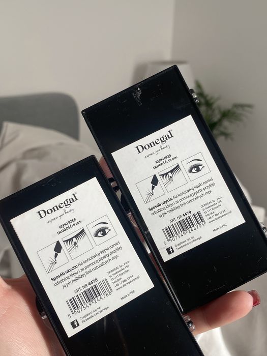 Kępki rzęs Donegal zestaw
